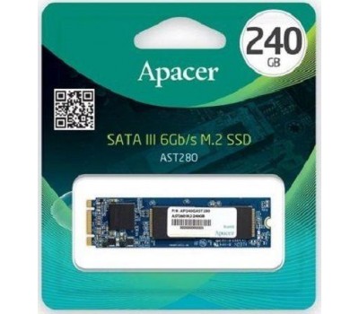Твердотельный накопитель SSD Apacer SATA M.2 240GB AST280 2280 TLC