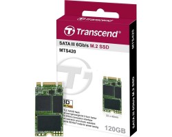 Твердотельный накопитель SSD M.2 Transcend MTS420 120GB 2242 SATA 3D TLC