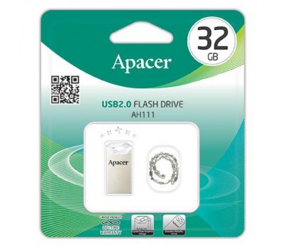 Накопитель Apacer 32GB USB 2.0 AH111 Crystal