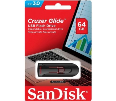Накопитель SanDisk 64GB USB 3.0 Glide