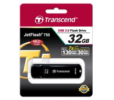 Накопитель Transcend 32GB USB 3.1 JetFlash 750 Black