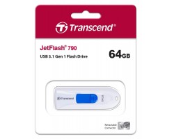Накопитель Transcend 64GB USB 3.1 JetFlash 790 White