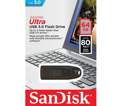 Накопитель SanDisk 64GB USB 3.0 Ultra