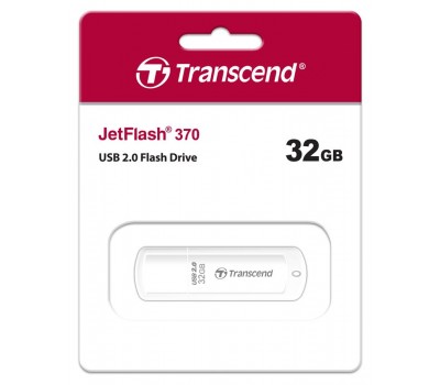 Накопитель Transcend 32GB USB JetFlash 370 White
