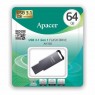 Накопитель Apacer 64GB USB 3.1 AH360 Ashy