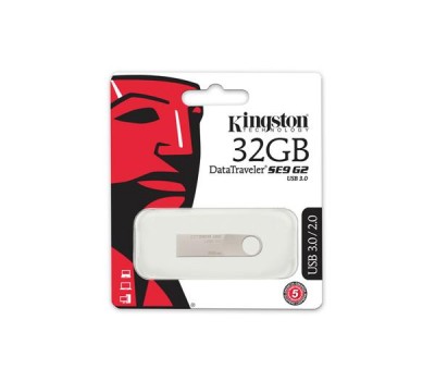 Накопитель Kingston 32GB USB 3.0 DTSE9 G2 Metal Silver