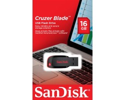 Накопитель SanDisk 16GB USB Cruzer Blade