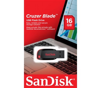 Накопитель SanDisk 16GB USB Cruzer Blade