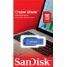 Накопитель SanDisk 16GB USB Cruzer Blade Blue Electric
