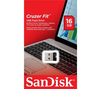 Накопитель SanDisk 16GB USB Cruzer Fit
