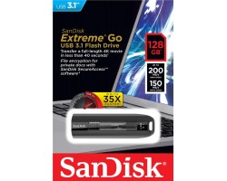 Накопитель SanDisk 128GB USB 3.1 Extreme Go R200/W150MB/s