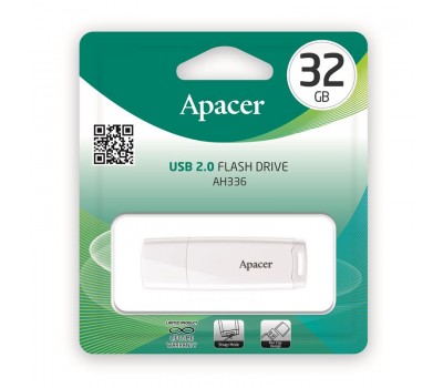 Накопитель Apacer 32GB USB 2.0 AH336 White