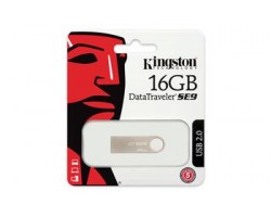 Накопитель Kingston 16GB USB DTSE9 Metal Silver