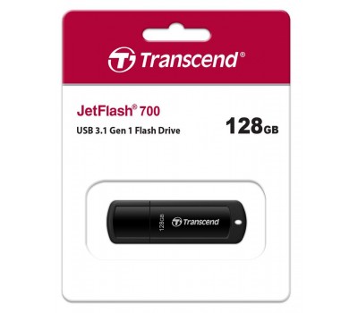 Накопитель Transcend 128GB USB 3.1 JetFlash 700 Black