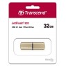 Накопитель Transcend 32GB USB 3.1 JetFlash 820 Metal Gold