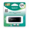 Накопитель Apacer 64GB USB 3.0 AH356 Black
