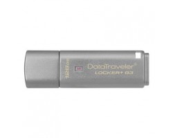 Накопитель Kingston 128GB USB 3.0 DT Locker+ G3 Metal Silver Security
