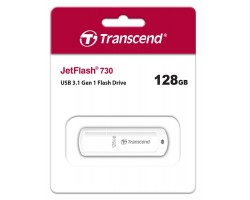Накопитель Transcend 128GB USB 3.1 JetFlash 730 White