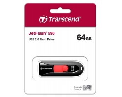 Накопитель Transcend 64GB USB JetFlash 590 Black