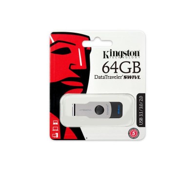 Накопитель Kingston 64GB USB 3.1 Swivl