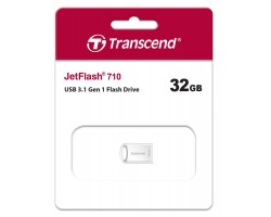 Накопитель Transcend 32GB USB 3.1 JetFlash 710 Metal Silver