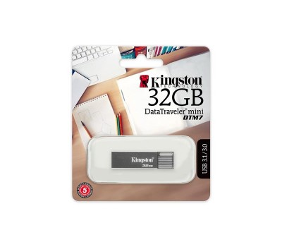 Накопитель Kingston 32GB USB 3.0 DT Mini DTM7