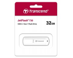 Накопитель Transcend 32GB USB 3.1 JetFlash 730 White