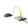 Держатель для кабеля Xtrfy B1 with 4 USB2.0, Grey-Yellow