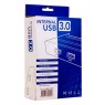 Адаптер CHIEFTEC USB 3.0 для 3.5" отсека фронтальных панелей корпусов,2xUSB3.0