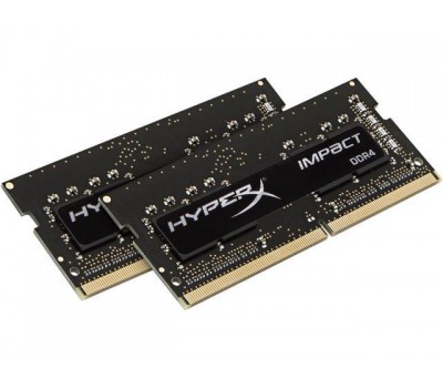 Память для ноутбука Kingston DDR4 2400 16GB KIT (8GBx2) SO-DIMM HyperX Impact