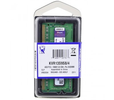 Память для ноутбука Kingston DDR3 1333 4GB SO-DIMM 1.5V