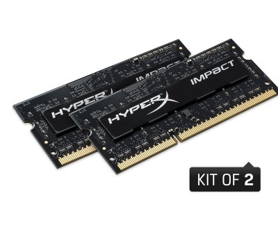 Память для ноутбука Kingston DDR3 1600 16GB KIT (8GBx2) SO-DIMM 1.35/1.5V HyperX Impact