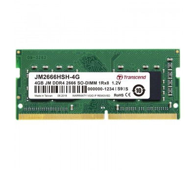 Память для ноутбука Transcend DDR4 2666 4GB SO-DIMM