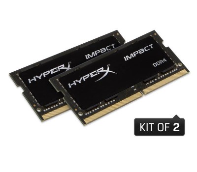 Память для ноутбука Kingston DDR4 2666 32GB KIT (16GBx2) SO-DIMM HyperX Impact