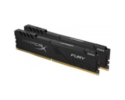 Память для ПК Kingston DDR4 2666 16GB KIT (8GBx2) HyperX Fury Black