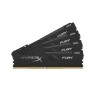 Память для ПК Kingston DDR4 2666 32GB KIT (8GBx4) HyperX Fury Black