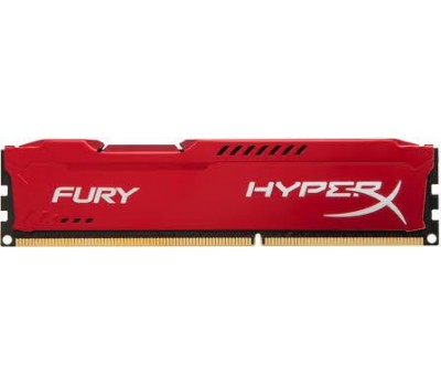 Память для ПК Kingston DDR3 1600 8GB 1.5V HyperX Fury Red