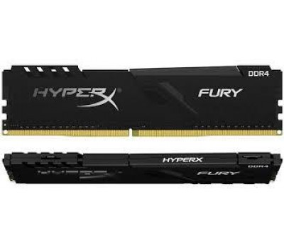 Память для ПК Kingston DDR4 3200 16GB KIT (8GBx2) HyperX Fury Black