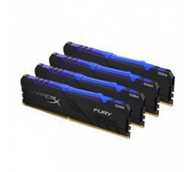 Память для ПК Kingston DDR4 3200 16GB KIT (8GBx2) HyperX Fury RGB