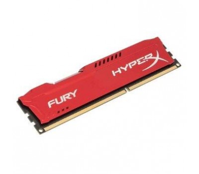 Память для ПК Kingston DDR3 1600 4GB 1.5V HyperX Fury Red