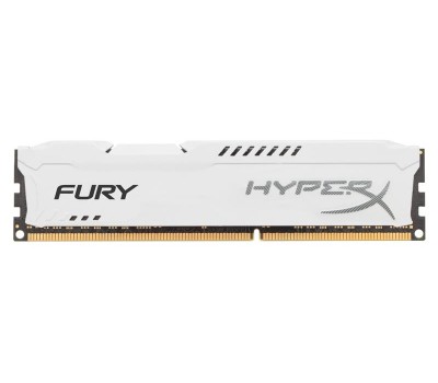 Память для ПК Kingston DDR3 1600 4GB 1.5V HyperX FURY White