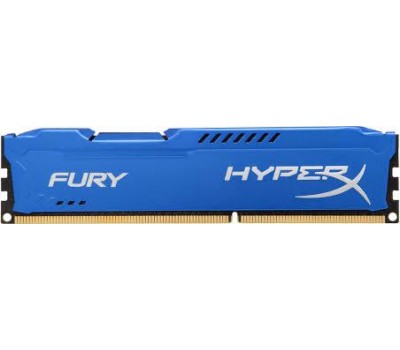 Память для ПК Kingston DDR3 1866 8GB 1.5V HyperX Fury Blue