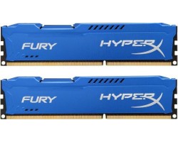 Память для ПК Kingston DDR3 1600 16GB KIT (8GBx2) 1.5V HyperX Fury Blue