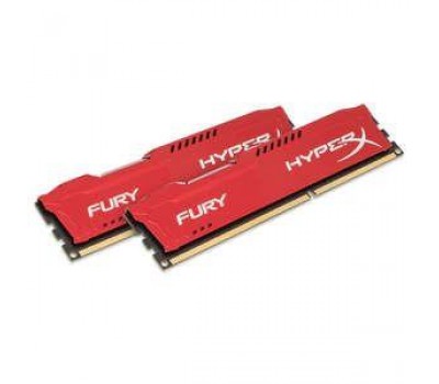 Память для ПК Kingston DDR3 1600 8GB KIT (4GBx2) 1.5V HyperX Fury Red