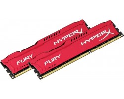 Память для ПК Kingston DDR3 1600 16GB KIT (8GBx2) HyperX Fury Red