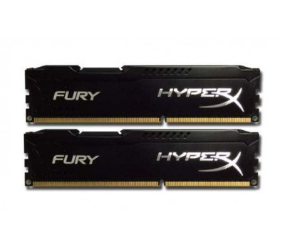 Память для ПК Kingston DDR3 1866 16GB KIT (8GBx2) 1.5V HyperX Fury Black