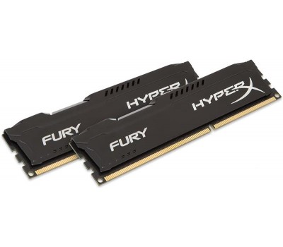 Память для ПК Kingston DDR4 2666 8GB KIT (4GBx2) HyperX Fury Black