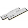 Память для ПК Kingston DDR3 1600 16GB KIT (8GBx2) HyperX Fury White