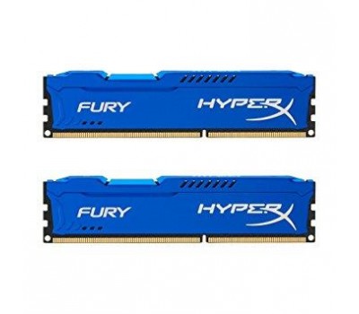 Память для ПК Kingston DDR3 1866 16GB KIT (8GBx2) 1.5V HyperX Fury Blue