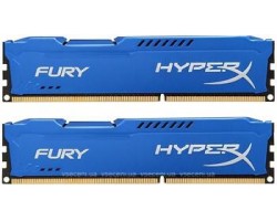 Память для ПК Kingston DDR3 1866 8GB KIT (4GBx2) 1.5V HyperX Fury Blue